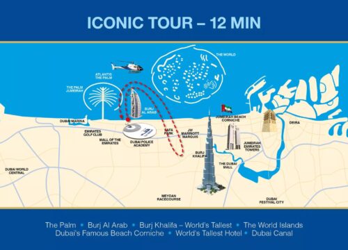 12-Mins Iconic Helicopter Ride in Dubai